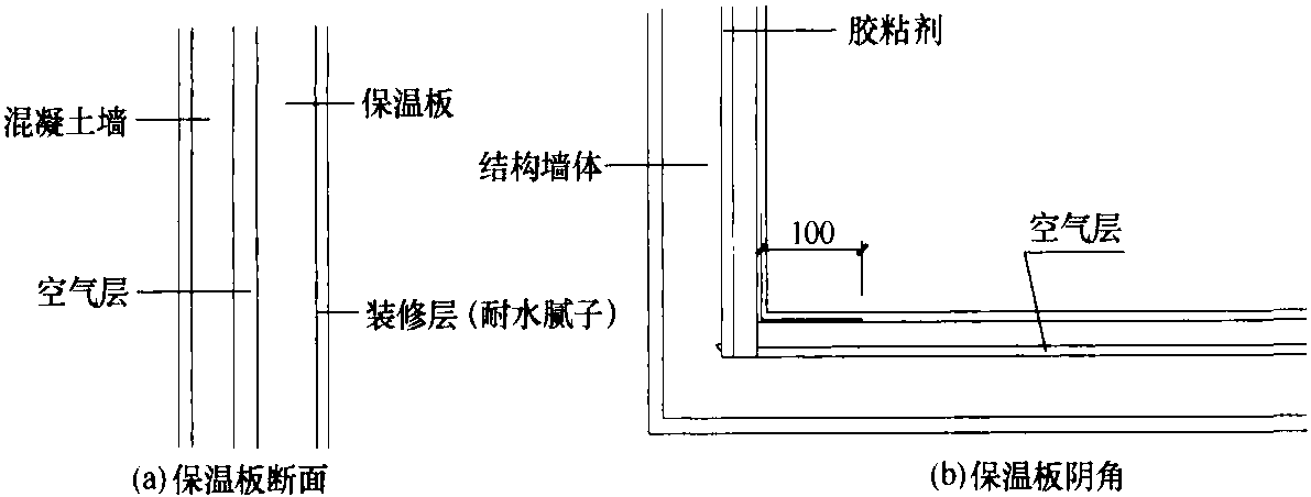 圖6-7 保溫墻節(jié)點圖